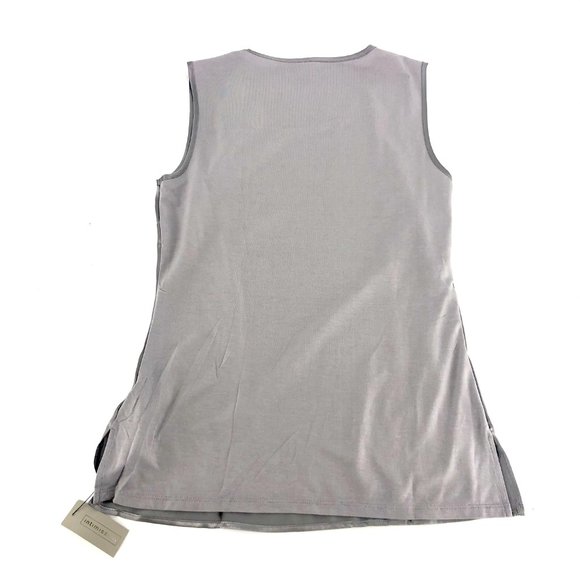 Intimissimi Silk Silver Gray Tank Top Small NWT - Picture 5 of 6
